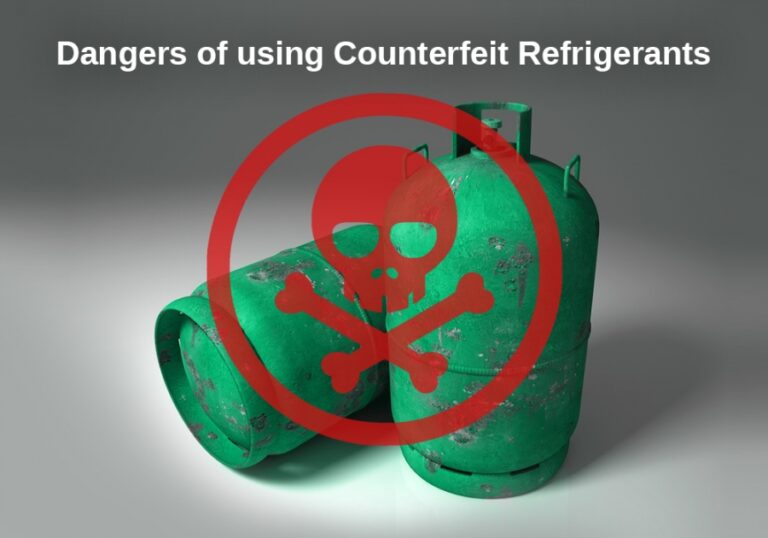 The Risks of Using Counterfeit Refrigerants