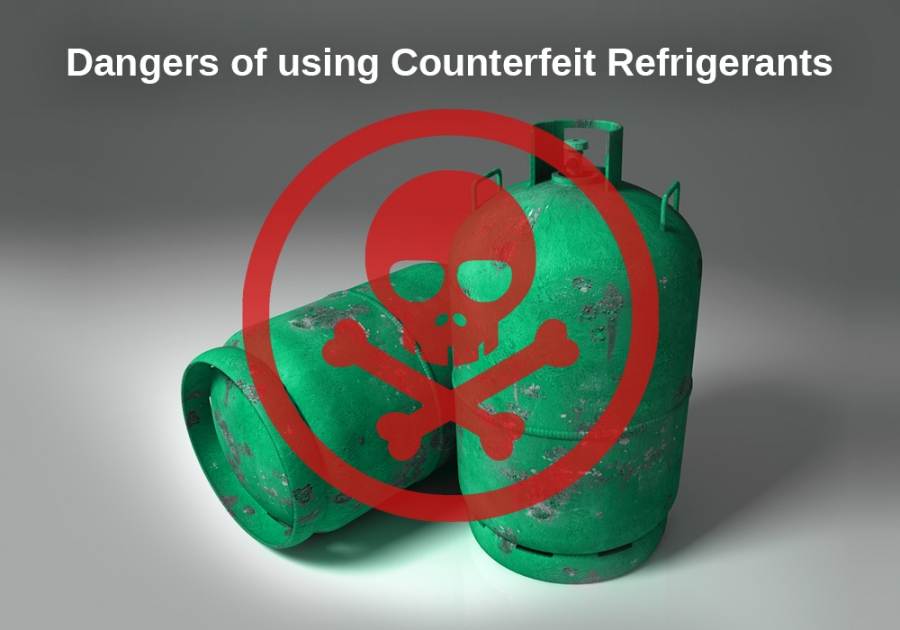 The Risks of Using Counterfeit Refrigerants
