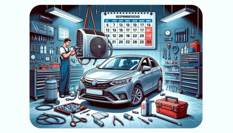 Car AC Service Time Period